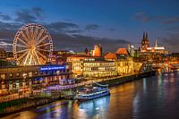 Blaue Stunde in Köln