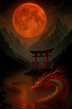L'esprit du dragon sous la lune rouge