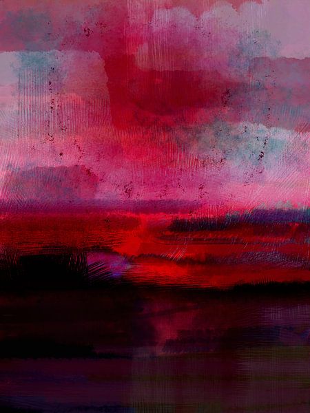 Warmer Afrikanischer Sonnenaufgang von FRESH Fine Art