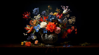 Boeketreeks: 4 - Hollands Stilleven met Bloemen