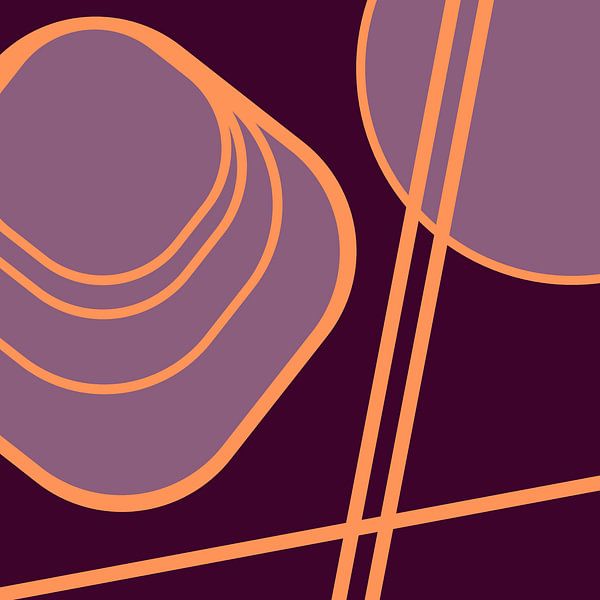 Retro abstraction by Mad Dog Art