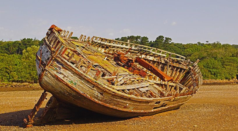Bootwrak in Dulasbaai van Babetts Bildergalerie