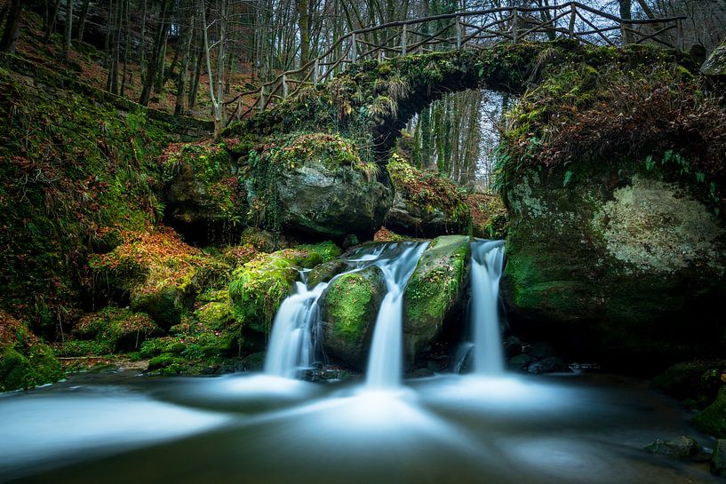 Waterfall Luxembourg by Eric Andriessen