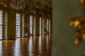 De goud blauwe balzaal van Miranda Engwerda