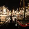 Furieade in Maassluis bij nacht van Maurice Verschuur