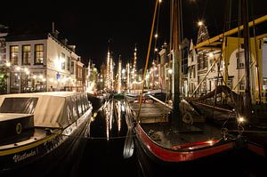 Furieade in Maassluis by night von Maurice Verschuur