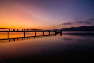 De dageraad aan de Bodensee