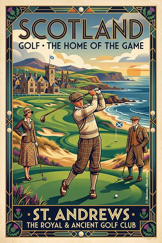 Golf in Scotland Ancient