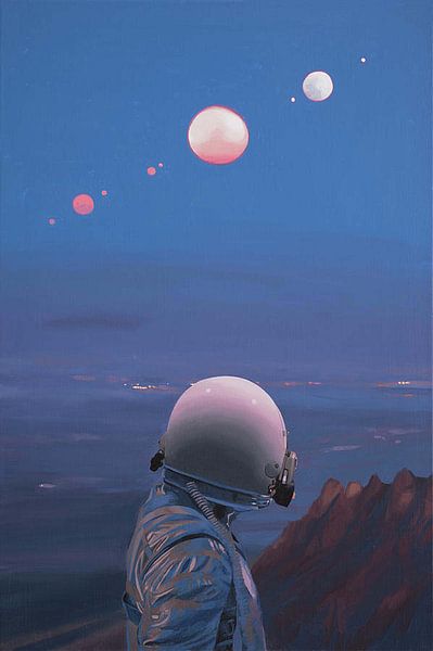 astronaut art tumblr