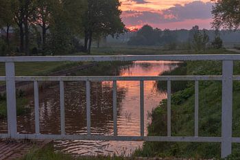 Drenthe, Borger Buinen-Schoonoord kanaal hekje bij de sluis
