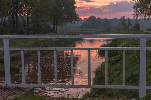 Drenthe, Borger Buinen-Schoonoord kanaal hekje bij de sluis