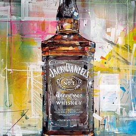 Jack Daniels No.7 schilderij