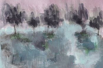 Misty Forest Abstraction