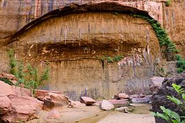 Weathered rock wall by Frank's Awesome Travels