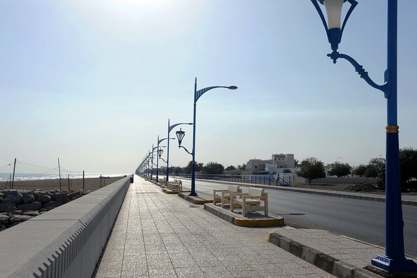Küstenstraße bei Sohar (Oman) von Alphapics