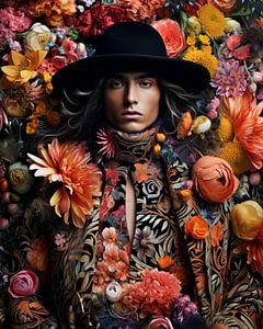 Digitales Kunstporträt "Viva Mexico"
