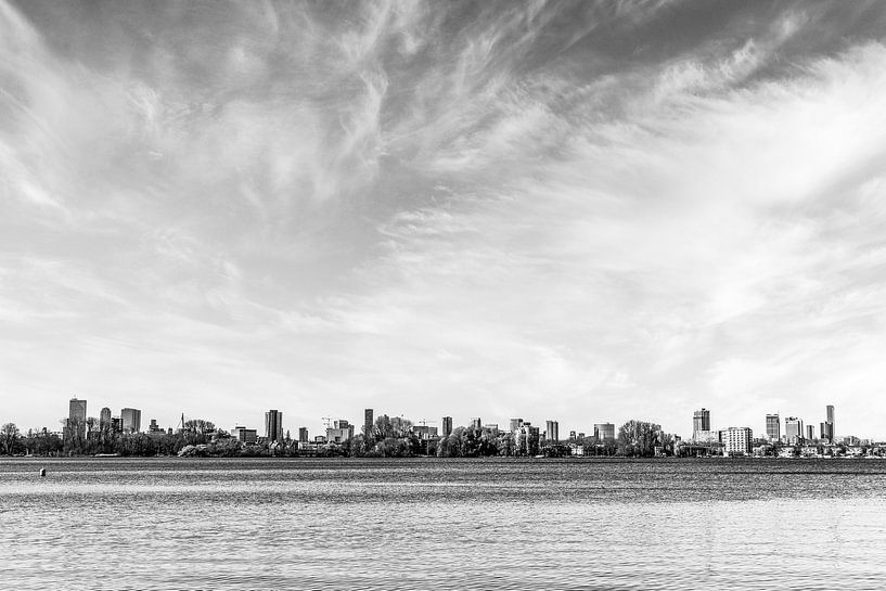 Skyline Rotterdam II van René Mourik