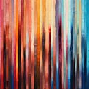 Colourful vertical stripes by Lauri Creates thumbnail