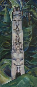 Emily Carr - Totem en bos