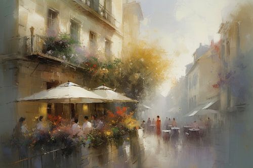 Ein lauer Sommerabend in Paris