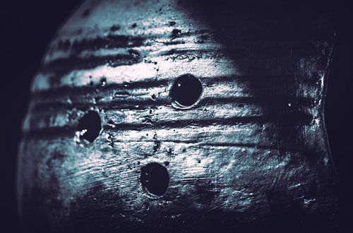 Stilleven melancholie Mood - Een kaarsvaas gebakken uit klei