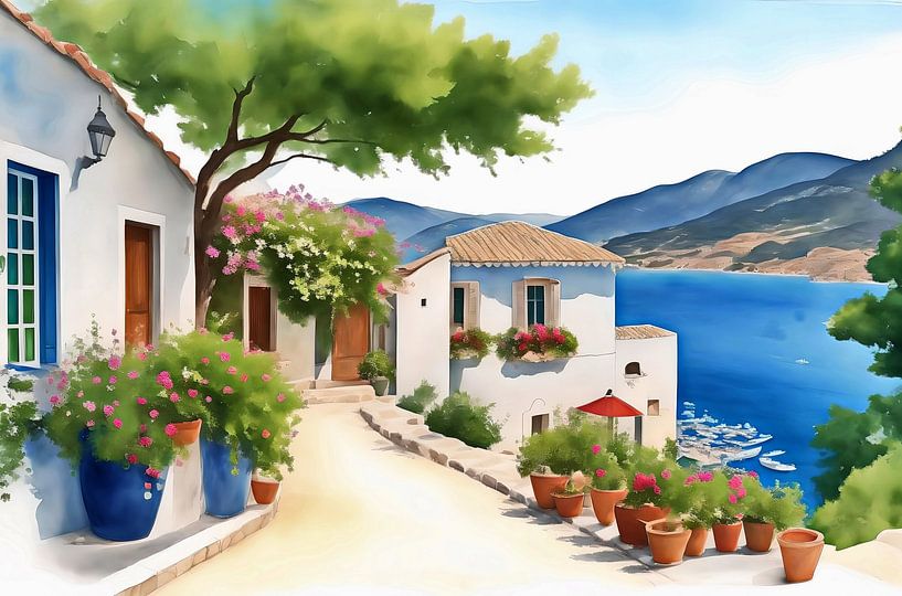 A touch of Greece II by DeVerviersBelgium