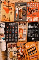 Retro alcohol borden - Voor bar, keuken & goed humeur | staand formaat