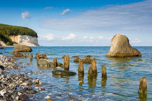 Kreideküste auf Insel Rügen