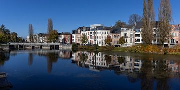 Oude Dender Reflecties, Dendermonde, België van Imladris Images