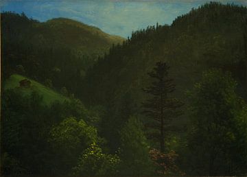 Albert Bierstadt, Boslandschap van Atelier Liesjes