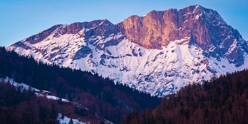 Le haut trône de Berchtesgaden en hiver sur Martin Wasilewski