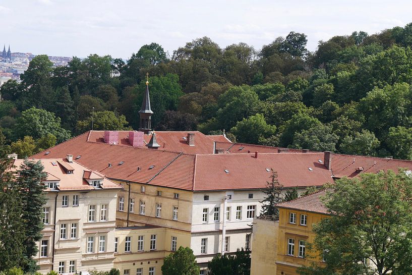 Prague - A view over the monastery by Wout van den Berg