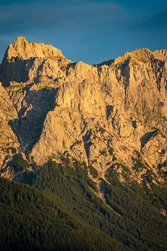 Karwendel in the evening light by Martin Wasilewski