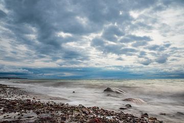 Die Küste der Ostsee bei Meschendorf von Rico Ködder