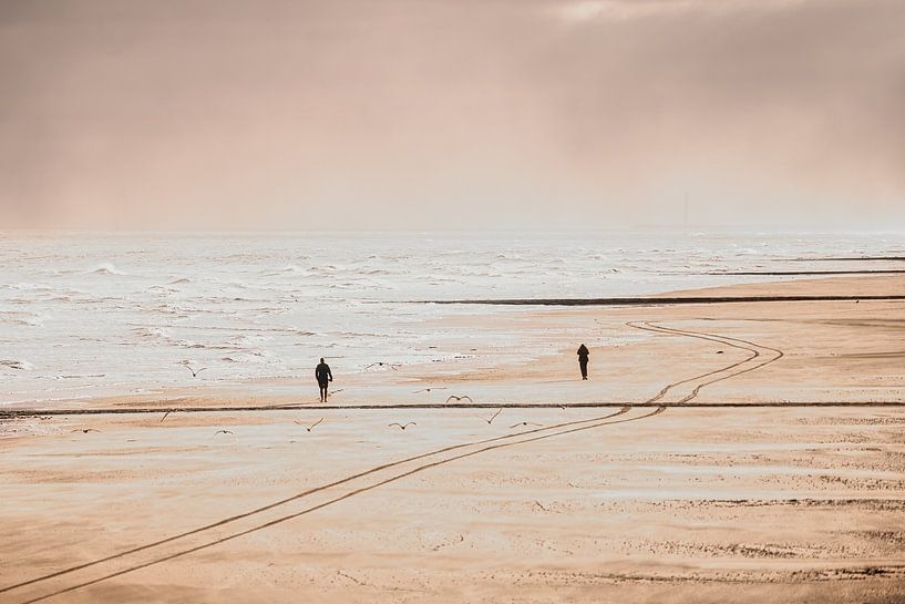 strandwandeling van Rik Verslype