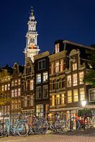Abend auf der Bloemgracht in Amsterdam