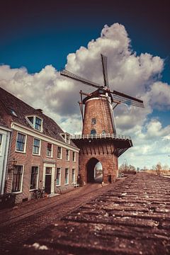 Molen Rijn en Lek - Wijk bij Duurstede (Nederland) van Dirk-Jan Kraan