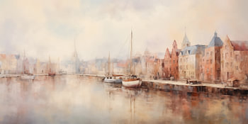 Häuser am Kanal