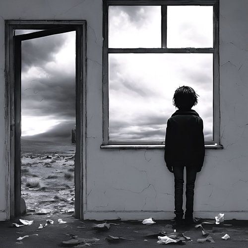 All alone against the world outside