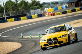 Gelber BMW M3 Touring Le Mans von Bas Fransen