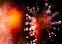abstract zonnedauw