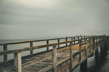 Occupied pier