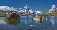 Stellisee en de Matterhorn