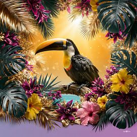 Tropical Bird by Gelissen Artworks