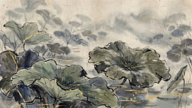 L'étang du Lotus d'or sur Siti Zuliana