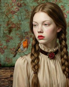 a Girl and a Bird