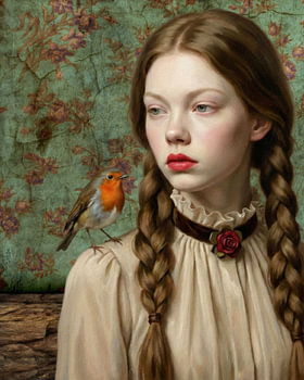 a Girl and a Bird