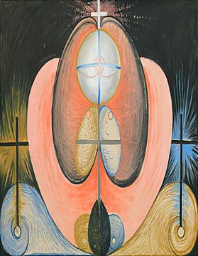 Hilma Af Klint - De evolutie nr. 10 van Vivanne