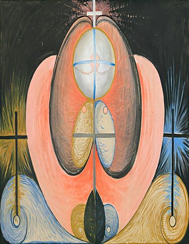 Hilma Af Klint - De evolutie nr. 10