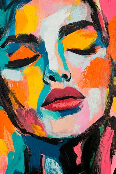 Een kleurenspel voor de zintuigen van Poster Art Shop